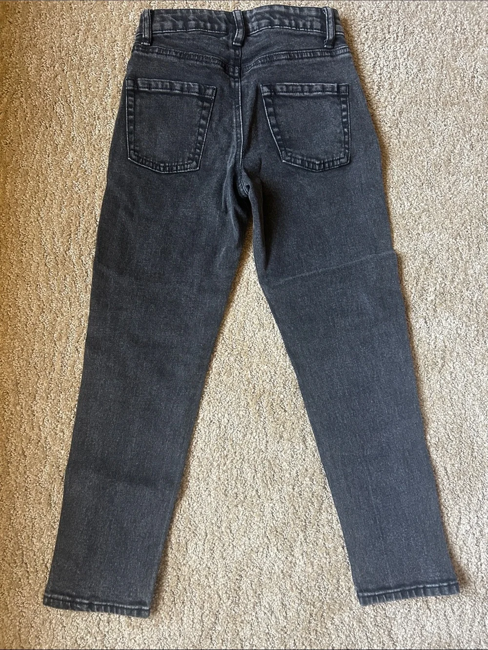 Art Class Girls Girlfriend Jeans in Washed Black